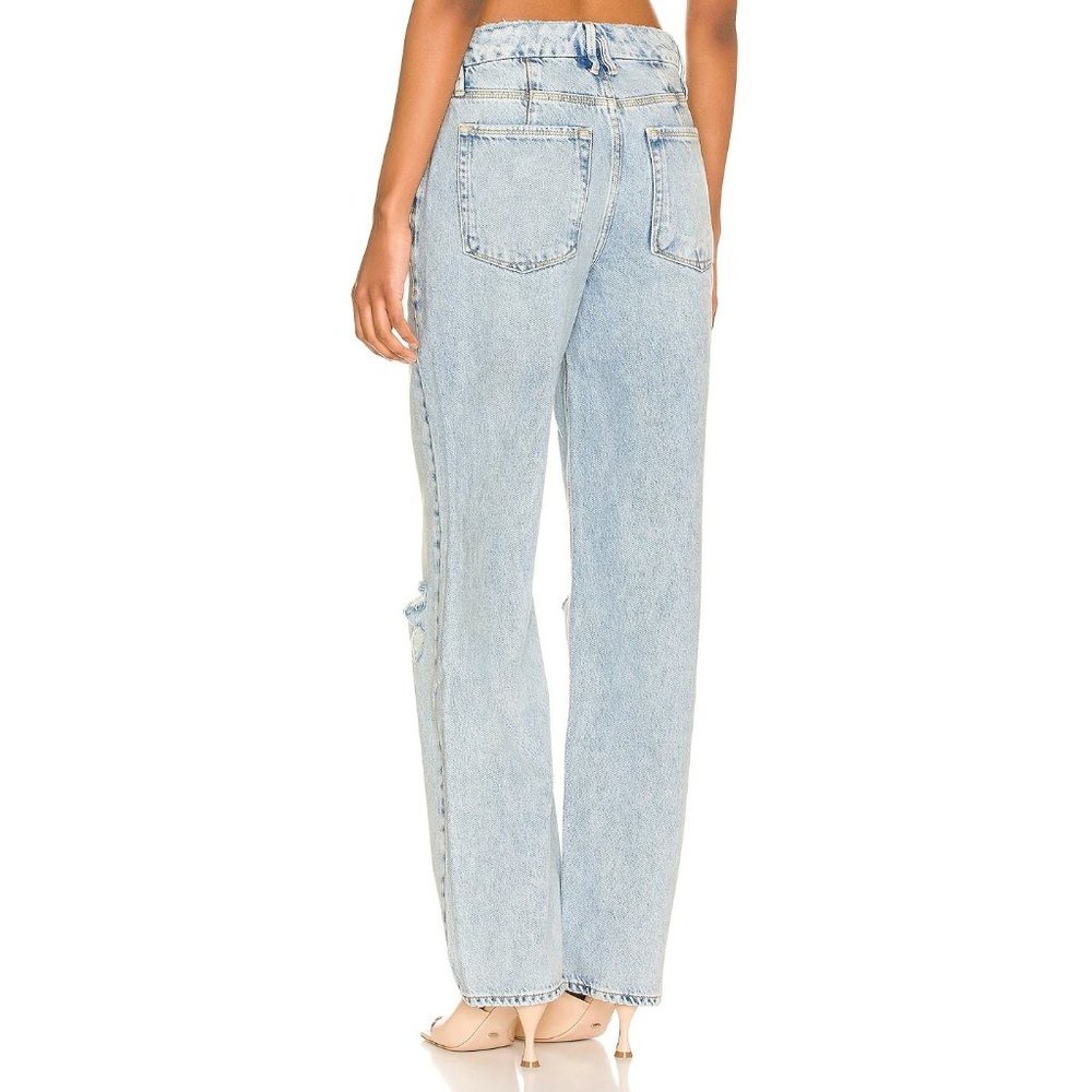 Good American Good '90s Jeans in Blue 6/28 - Picture 3 of 16